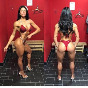 2bros events red competition bikini style