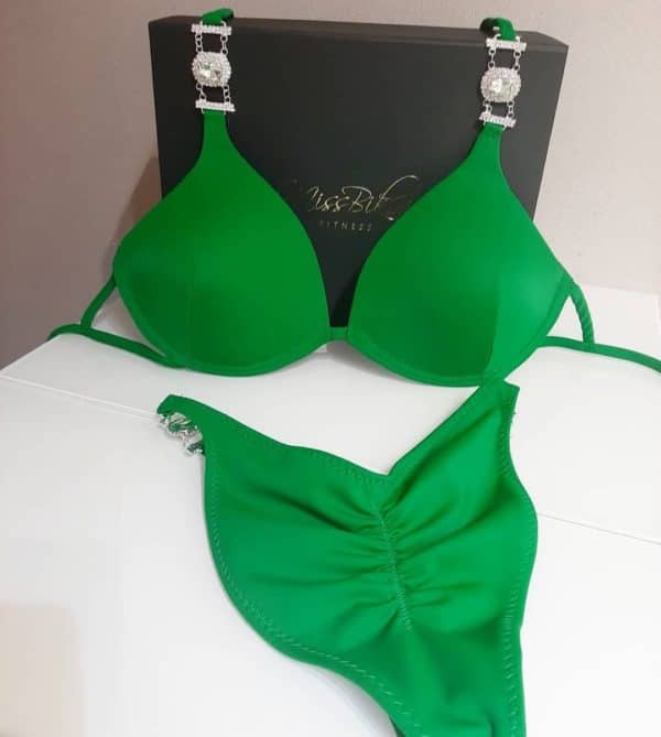 emerald underwired competition bikini