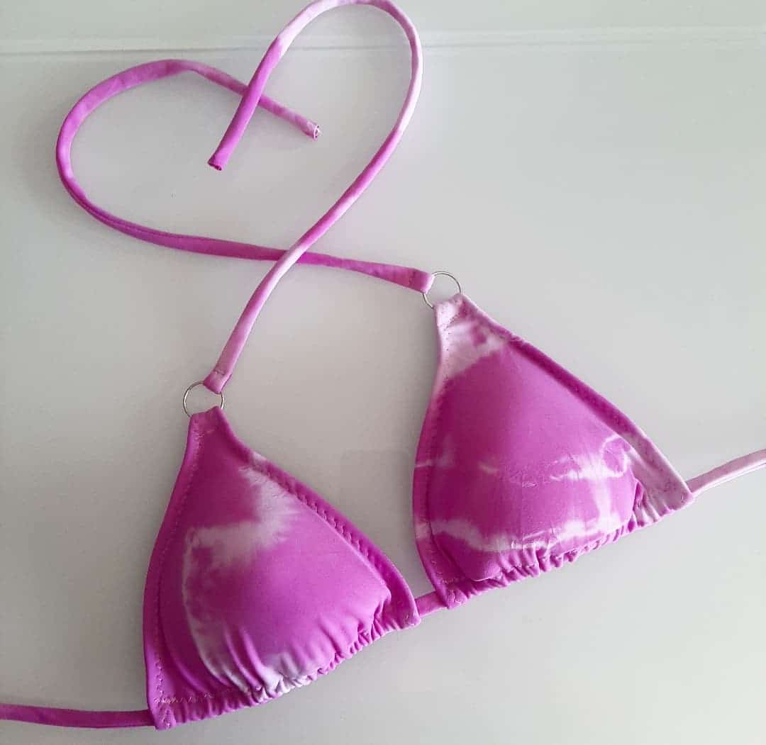 cerise pink bikini bottoms