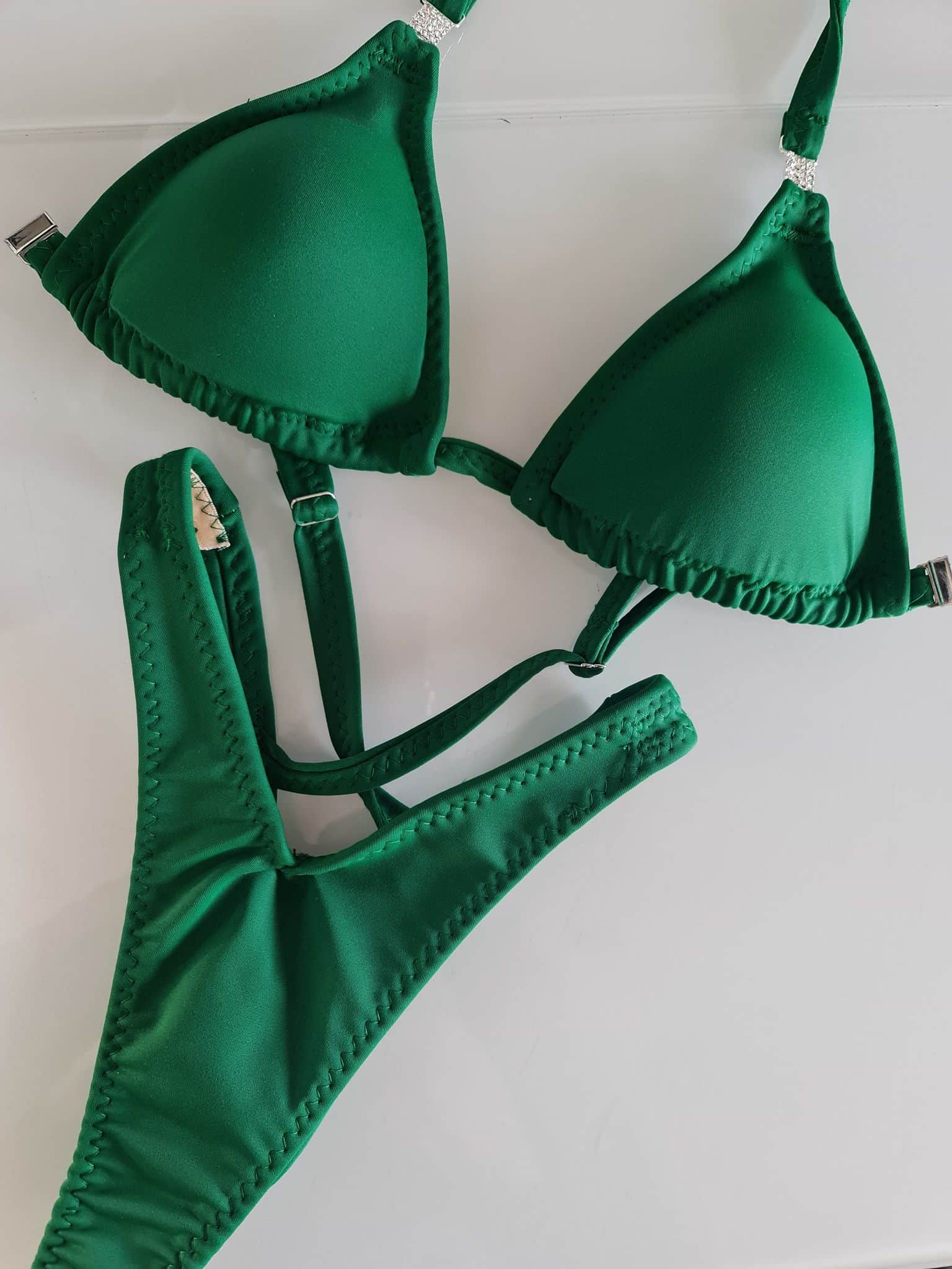 Deep Green Competition Stage Posing Suit | Price from £61