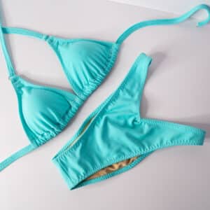 AQUA BLUE POSING SUIT