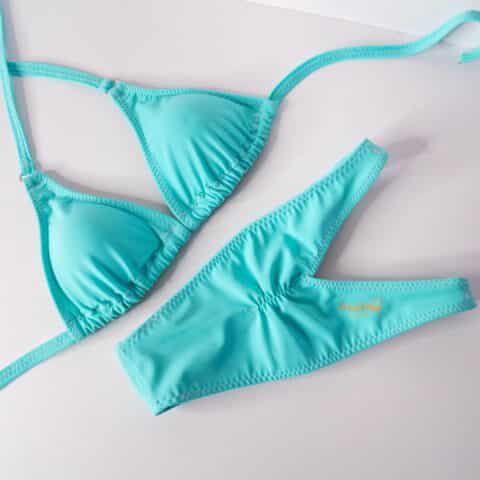 AQUA BLUE POSING SUIT