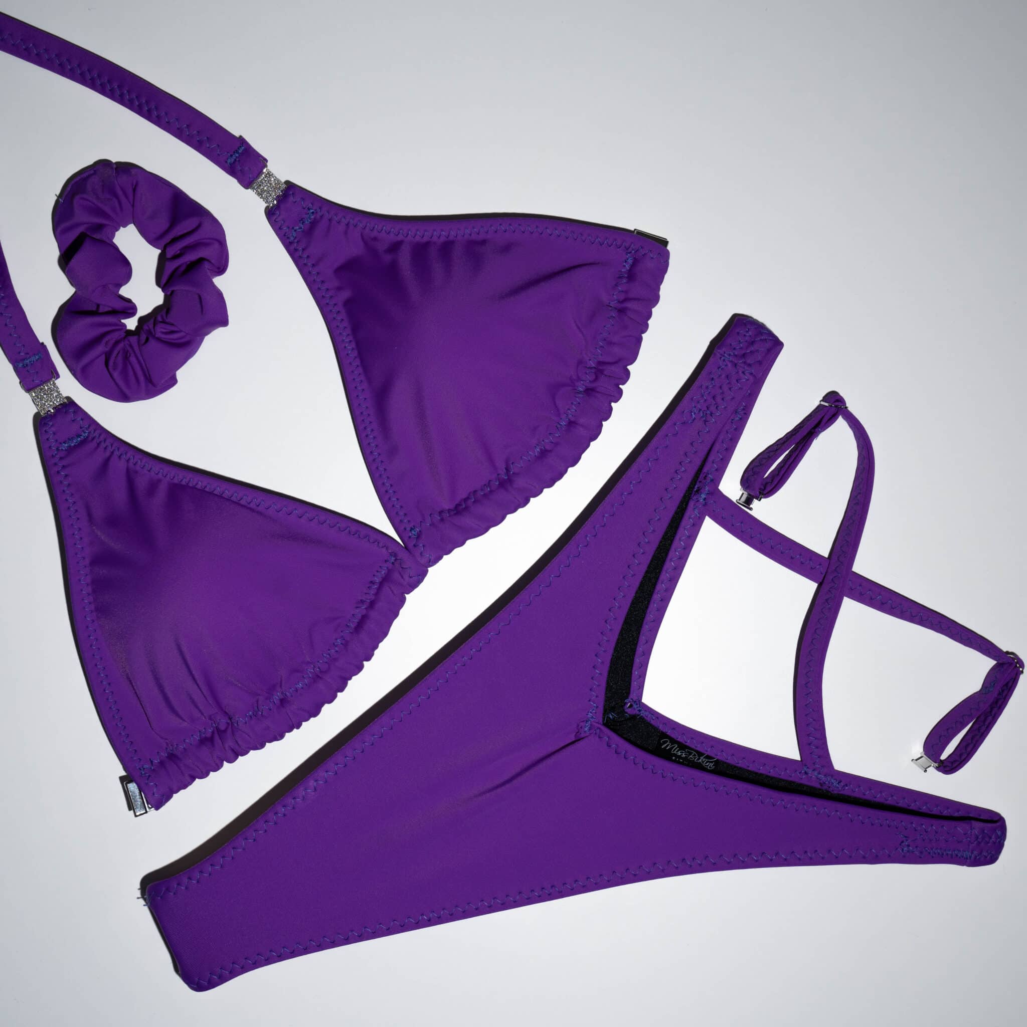 Grape Triangle posing bikini