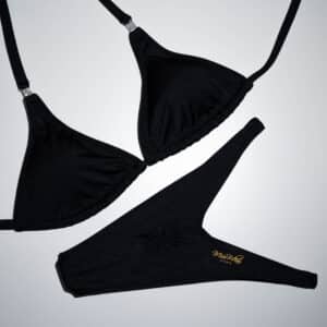 Black Triangle posing bikini
