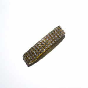 gold 4 row bracelet - competition stage jewellery