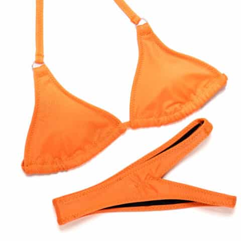 Orange Posing Suit
