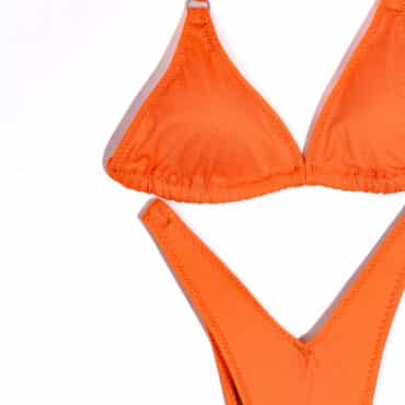 ORANGE POSING SUIT
