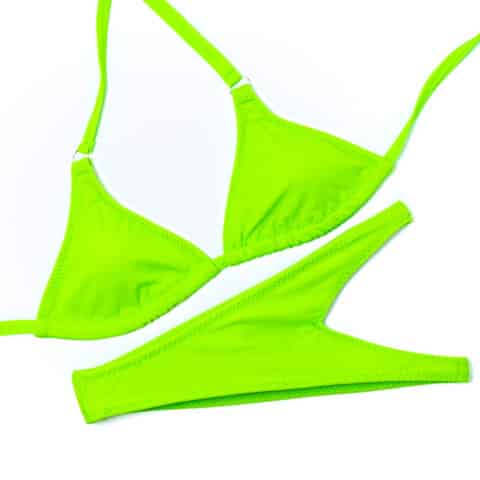 Lime Posing Suit
