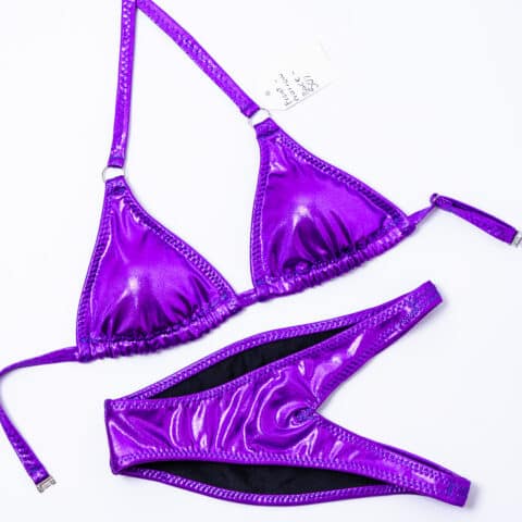 Orchid Shine Posing Suit