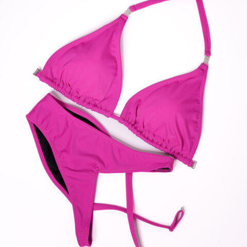 DEEP PINK COMPETITION POSING STAGE BIKINIS-4