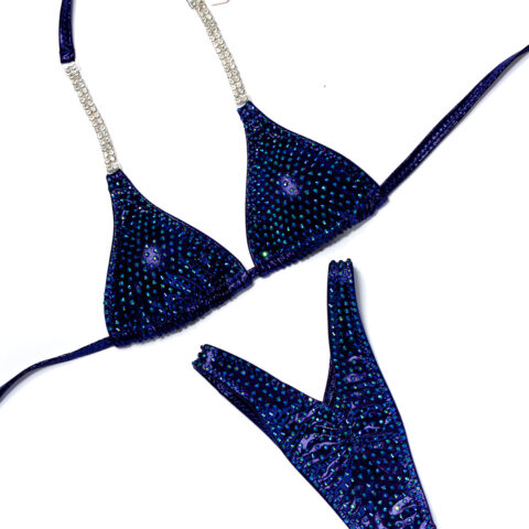 COMPETITION STAGE BIKINI - PURPLE BIKINI