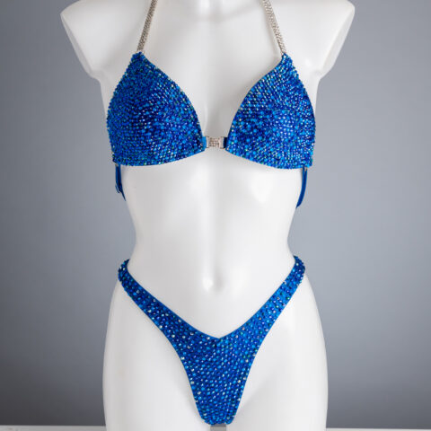 Ex sponsor Blue Suit - Size B cup and size 4 bottoms